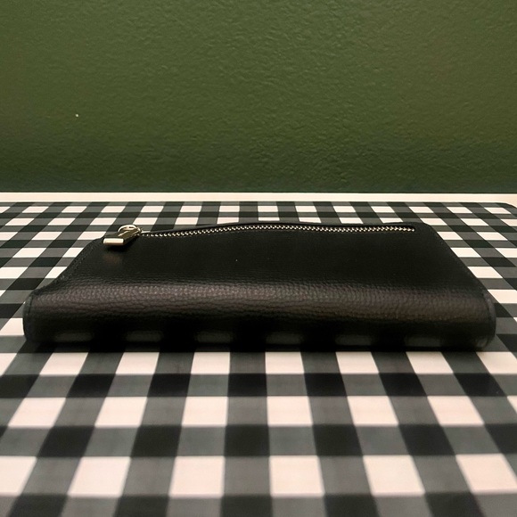 NWOT Kate Spade Madison Large Slim Bifold Wallet Black - Picture 5 of 6